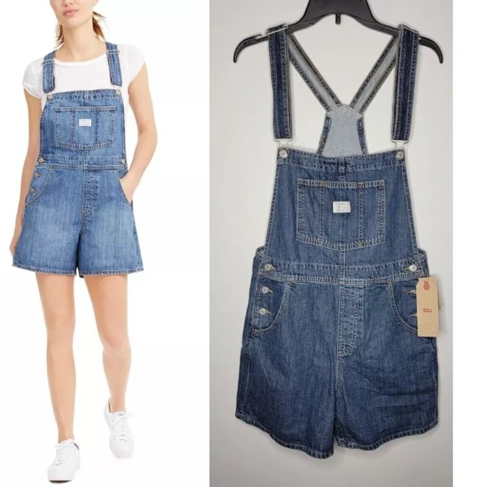 Levi's Strauss Red Tab Vintage Cotton Denim Overall Shortalls